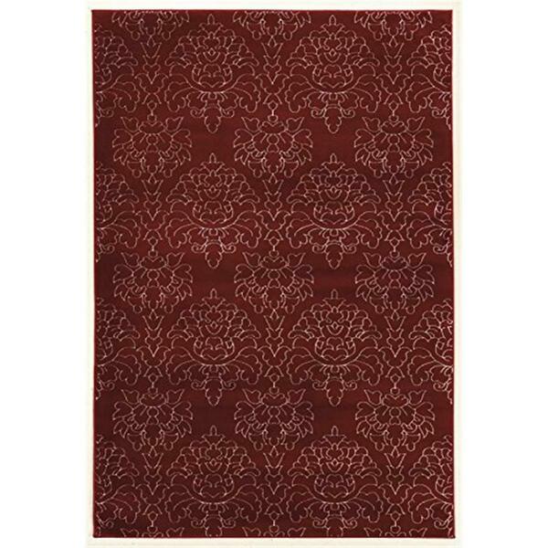 Linon 8 Ft. X 10 Ft. 4 In. Prisma Chloe Indoor Area Rug - Red RUGPA1981